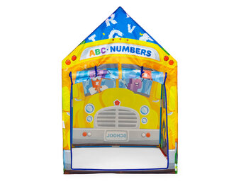 Speeltent Getallen Bus (61% Korting) - Nieuwstaat - 96x73x102cm