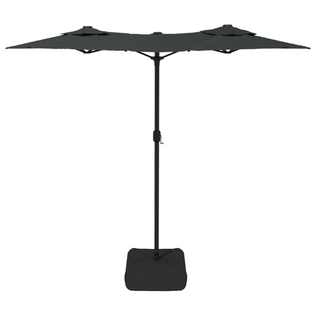 VidaXL Dubbele Parasol Antraciet 316x240cm - Nu 61% Korting!
