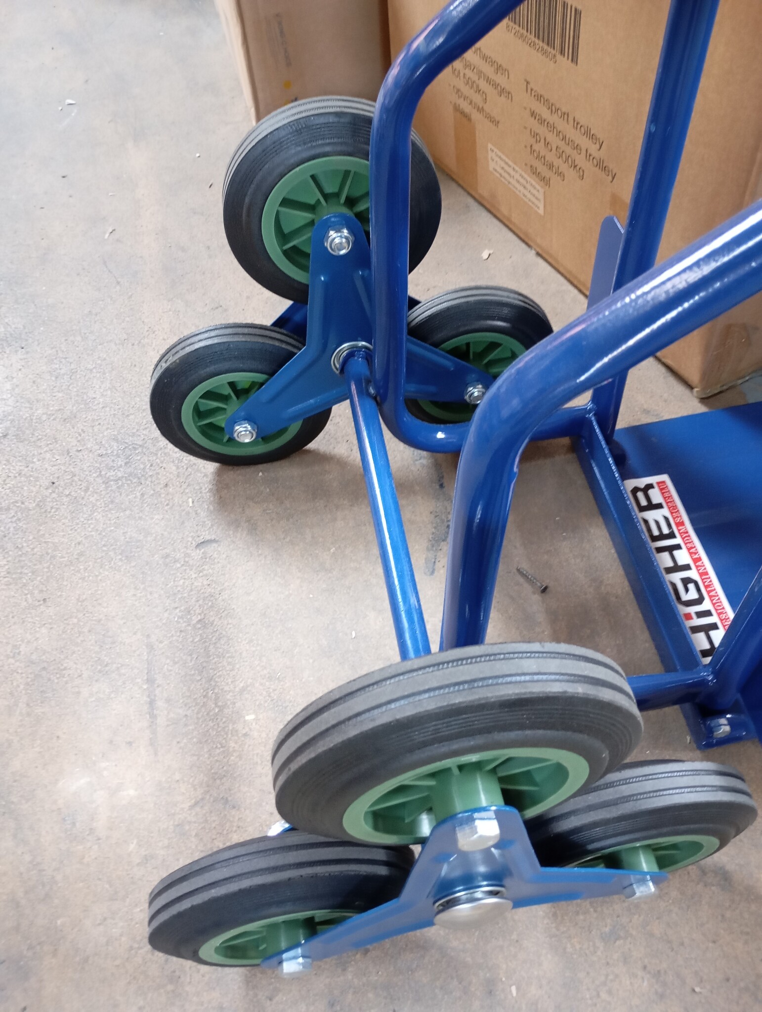 Steekwagen met 3 Wielen - Opvouwbaar & tot 250kg - 60% Korting!