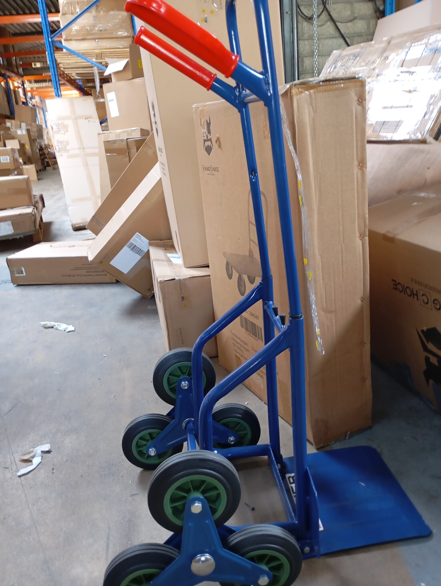 Steekwagen met 3 Wielen - Opvouwbaar & tot 250kg - 60% Korting!