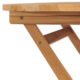 VidaXL Teakhouten Tuintafel Inklapbaar 85x76cm - 46% Korting!