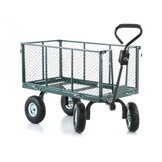 Stevige Tuinkar - Bolderkar 450kg Groen | 40% Korting!