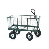 Stevige Tuinkar - Bolderkar 450kg Groen | 40% Korting!