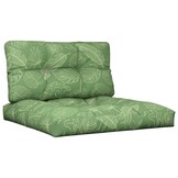 vidaXL Palletkussens 2 stuks Bladpatroon - 40% Korting!