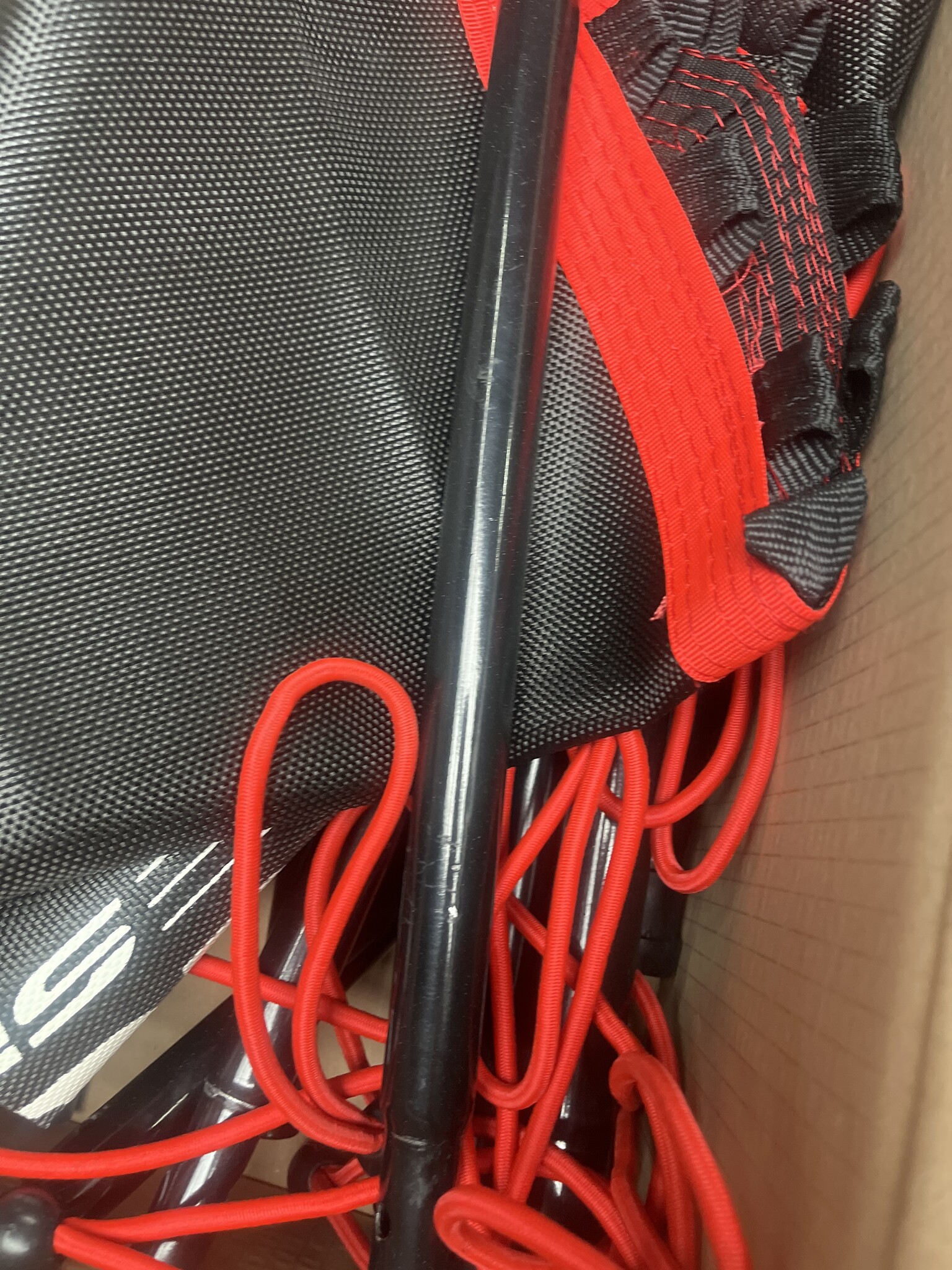 Fitness Trampoline 127cm Zwart/Rood - Nu 55% Korting!