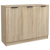 VidaXL Dressoir Sonoma Eiken - 90,5x30x70 cm - 35% Korting!