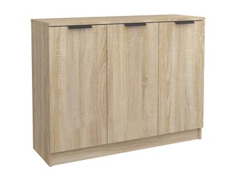 VidaXL Dressoir Sonoma Eiken - 90,5x30x70 cm - 35% Korting!
