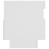 VidaXL TV-meubel Wit met LED-verlichting - 80cm - 46% Korting!