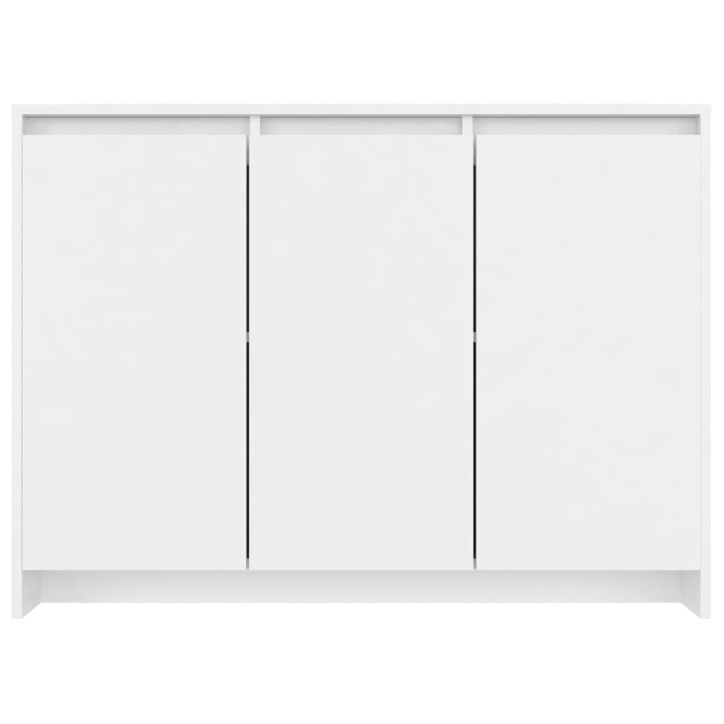 vidaXL Dressoir Wit Bew. Hout 102x33x75 cm - 55% Korting! Kleine Krassen