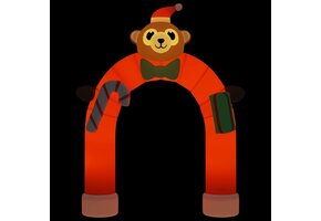 Opblaasbare Kerstboog met LED - 3.8m - Nu 35% Korting!