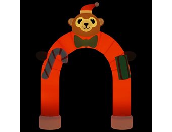 Opblaasbare Kerstboog met LED - 3.8m - Nu 35% Korting!