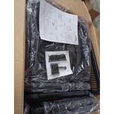 vidaXL Tuinstoelen (4 st) Poly Rattan Zwart | 75% Korting | Lichte Beschadiging