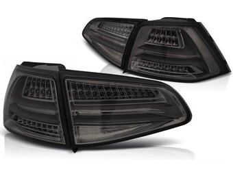 Achterlichten VW Golf 7 13-17 Smoke LED Strip - 55% Korting!