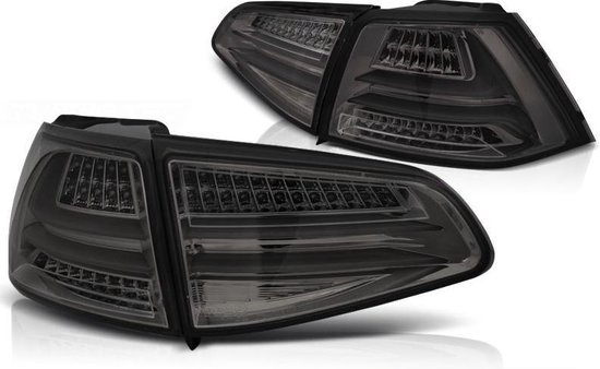 Achterlichten VW Golf 7 13-17 Smoke LED Strip - 55% Korting!