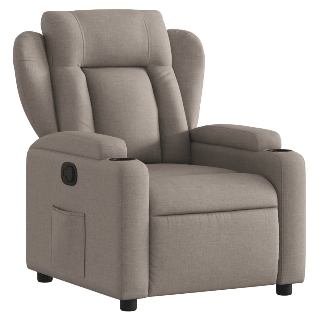 VidaXL Taupe Fauteuil Verstelbaar (Ongebruikt) - 57% Korting!
