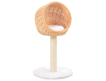 VidaXL Kattenkrabpaal Wilgenhout met Sisal - 40% Korting!