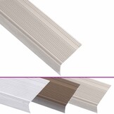 vidaXL Trapneuzen L-vormig Aluminium Champagne 15 stuks - 40% Korting!