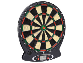 Elektrisch Dartbord VidaXL Zwart | 40% Korting | Geretourneerd