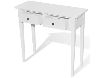 VidaXL Bijzetkastje Lades Wit - 40% Korting! | Zo Goed Als Nieuw