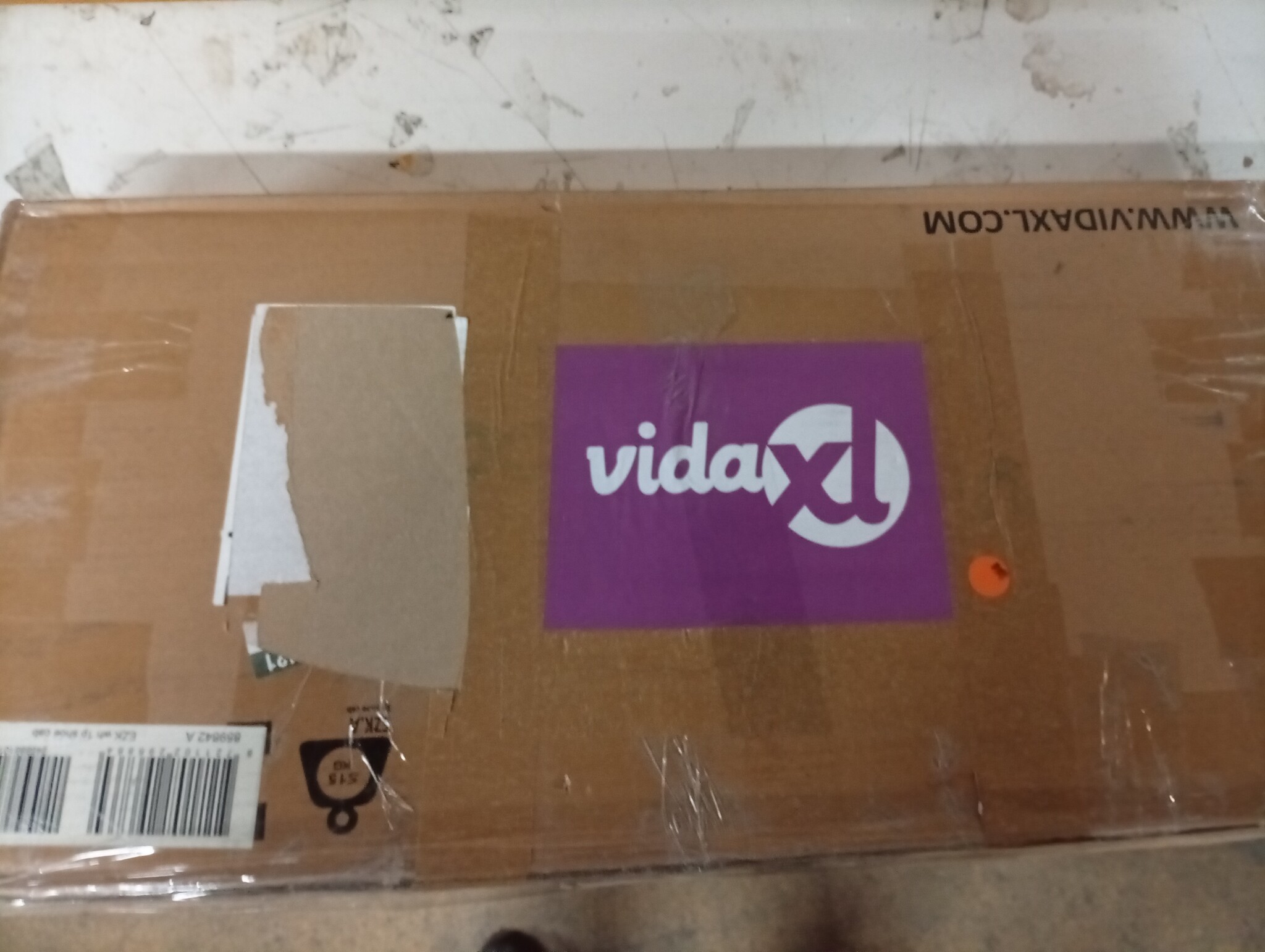 vidaXL Schoenenrek Wit 61x32x70 cm - Nu 55% Korting!