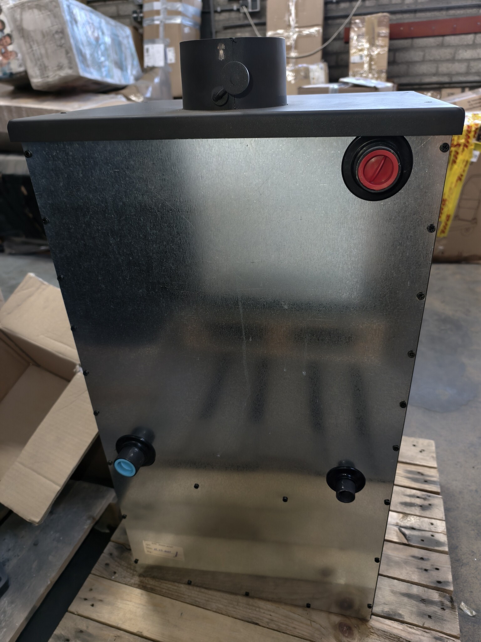 CV Houtkachel 15kW Staal Vrijstaand | Nu met 55% korting!