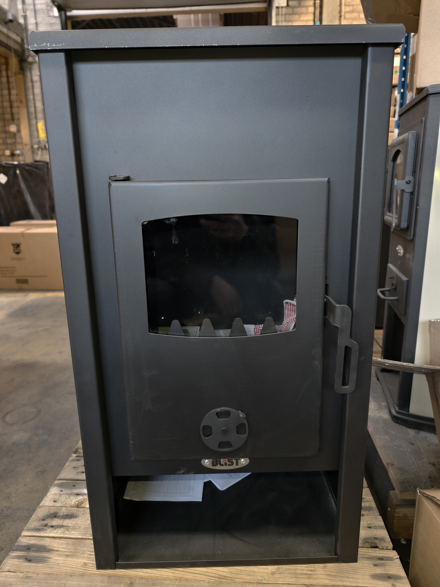 CV Houtkachel 15kW Staal Vrijstaand | Nu met 55% korting!