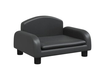 VidaXL Kinderbank Kunstleer Zwart - 40% Korting! - Als Nieuw!