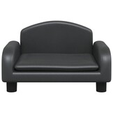 VidaXL Kinderbank Kunstleer Zwart - 40% Korting! - Als Nieuw!