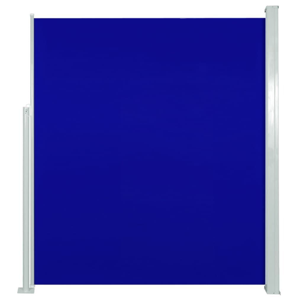 vidaXL Uittrekbaar Tuinscherm 160x300 cm Blauw - 47% Korting!