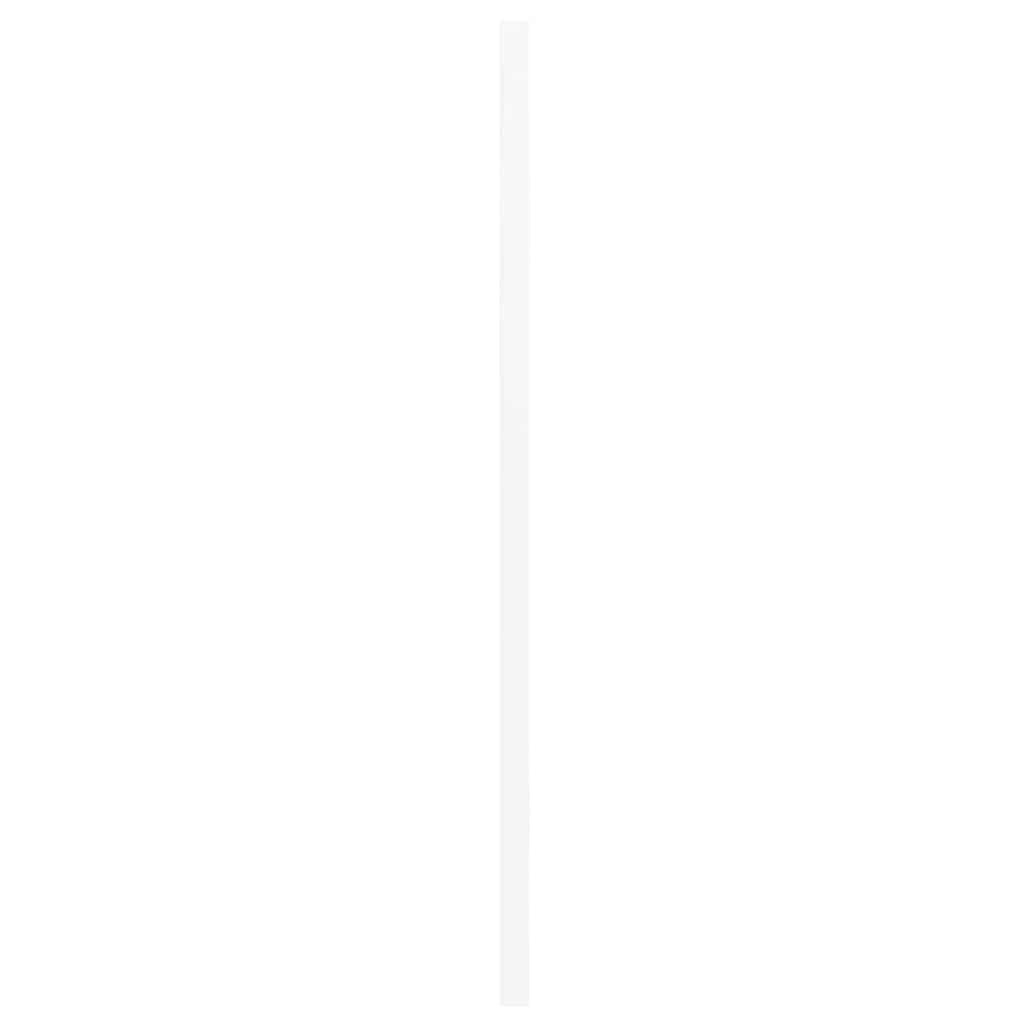 vidaXL Kastdeur Louvre Design Wit - 61,5x29,5 cm - 65% Korting!