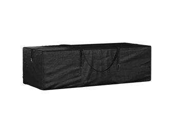 VidaXL Tuinkussen Opbergtas Zwart 135x40x55cm | -40% Korting
