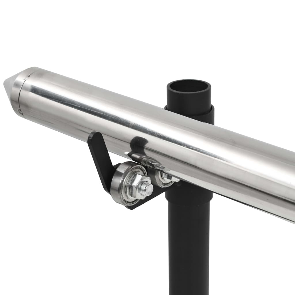 vidaXL Automatische BBQ - Roestvrijstaal - 55% Korting!