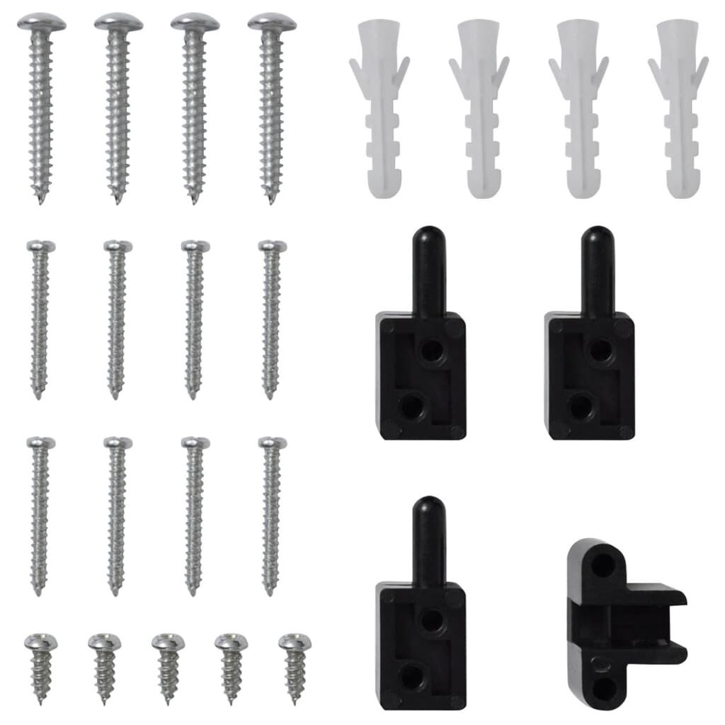 vidaXL Hordeur Bruin 100x215 cm - 46% Korting! Ideaal tegen insecten