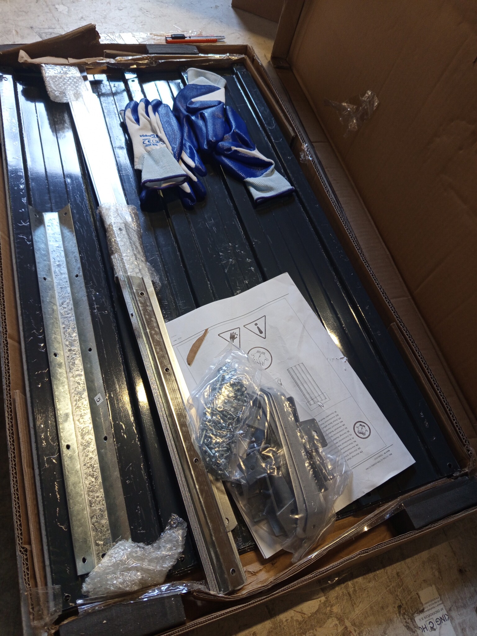 VidaXL Verhoogde Plantenbak 400x80x45cm Antraciet - 60% Korting!