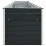 VidaXL Verhoogde Plantenbak 400x80x45cm Antraciet - 60% Korting!
