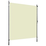 vidaXL Buiten Rolgordijn Crème 200x270cm | 40% Korting | Exclusief Retourproduct