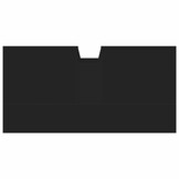 VidaXL Wastafelkast Zwart 60x30x60 cm - 40% Korting! Slechts 1 Op Voorraad!