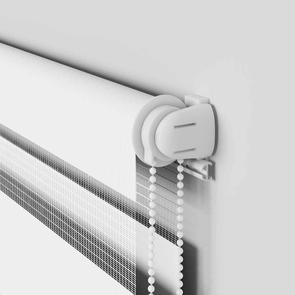 Zebra Gordijn Wit 155x100 cm - 65% Korting!