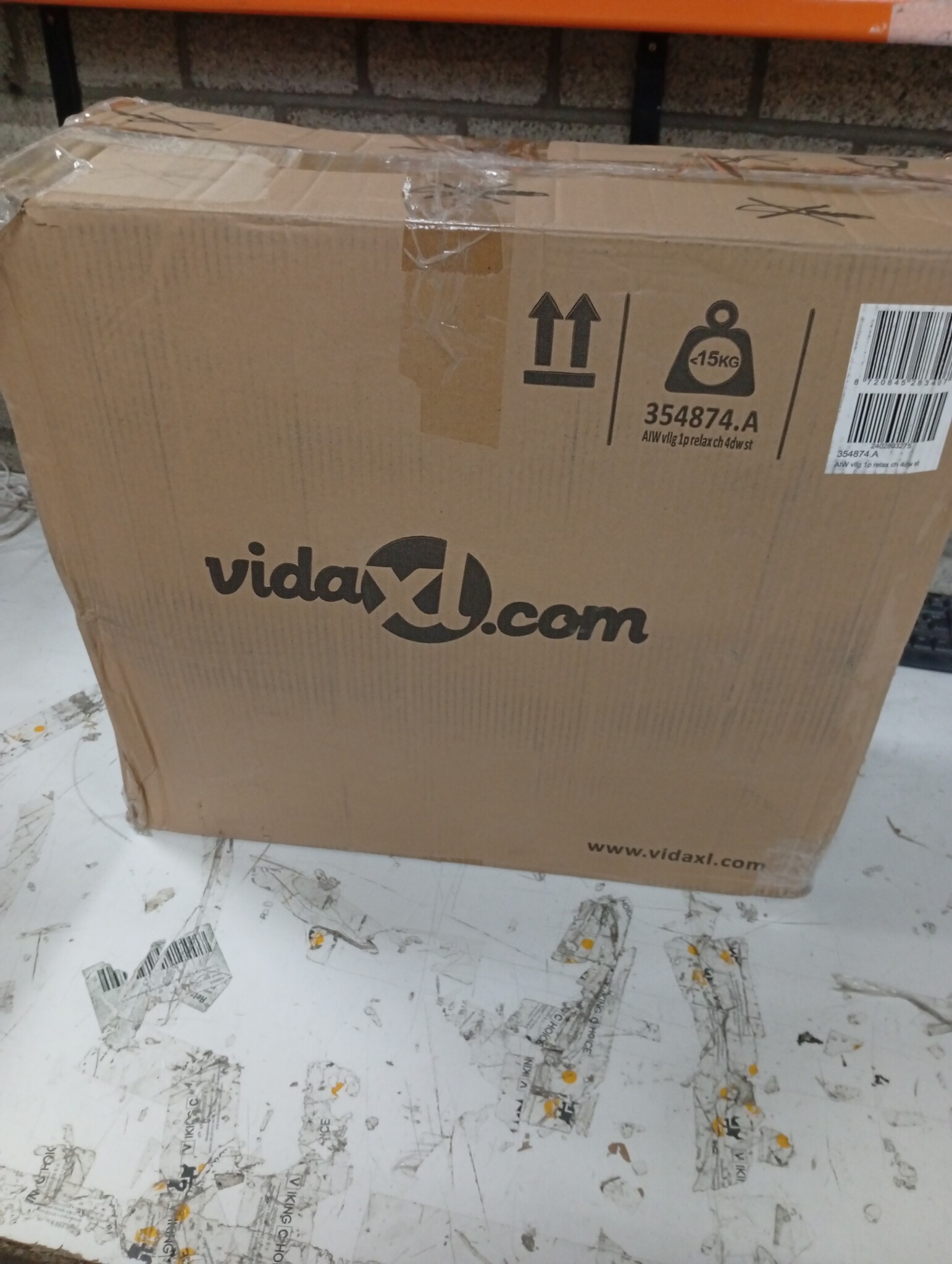 Relaxstoel met voetenbank fluweel lichtgrijs - 55% Korting! Licht beschadigd