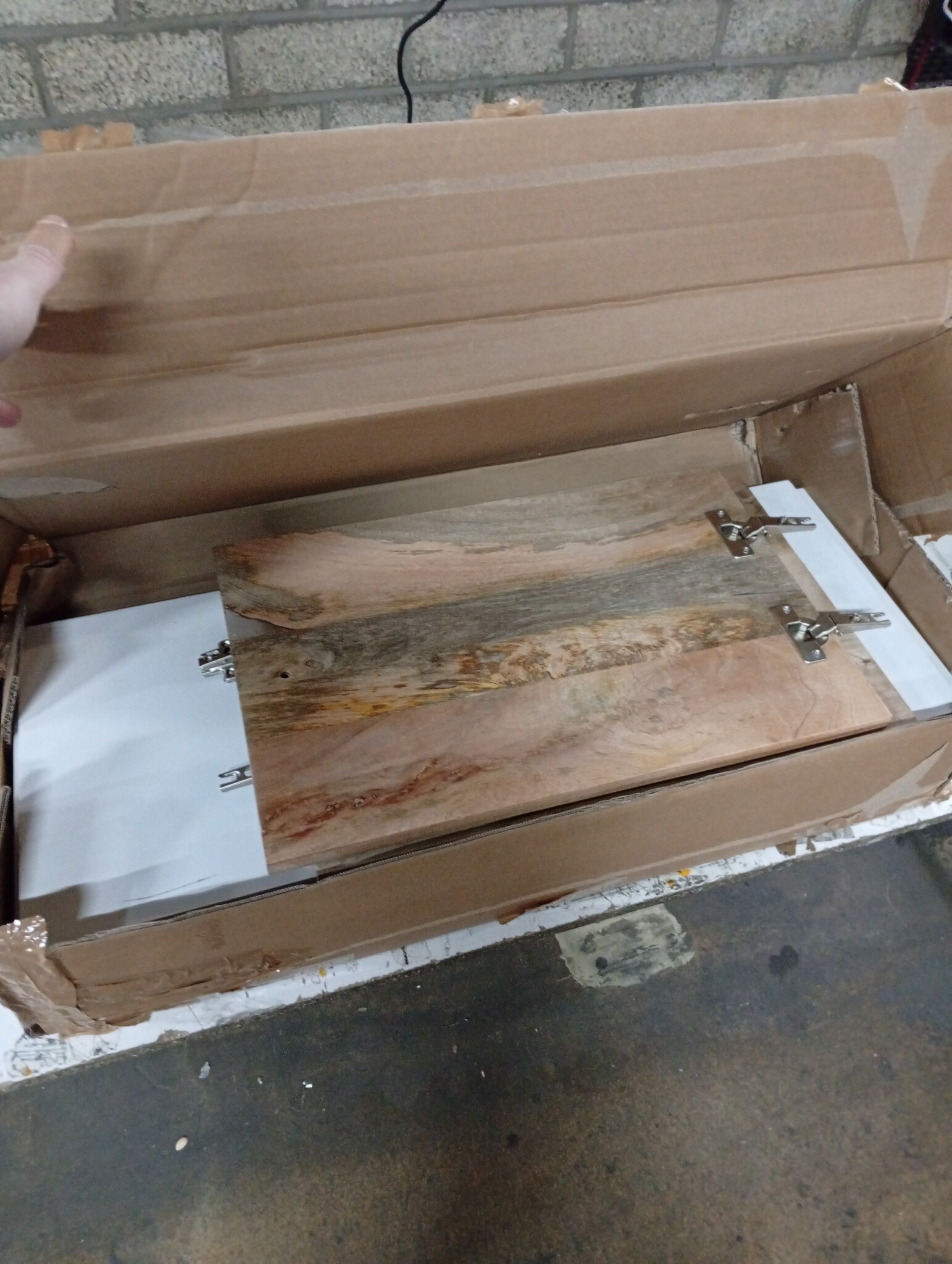 vidaXL TV-meubel met LED - 120x30x35,5 cm - Sonoma Eiken - 60% Korting!