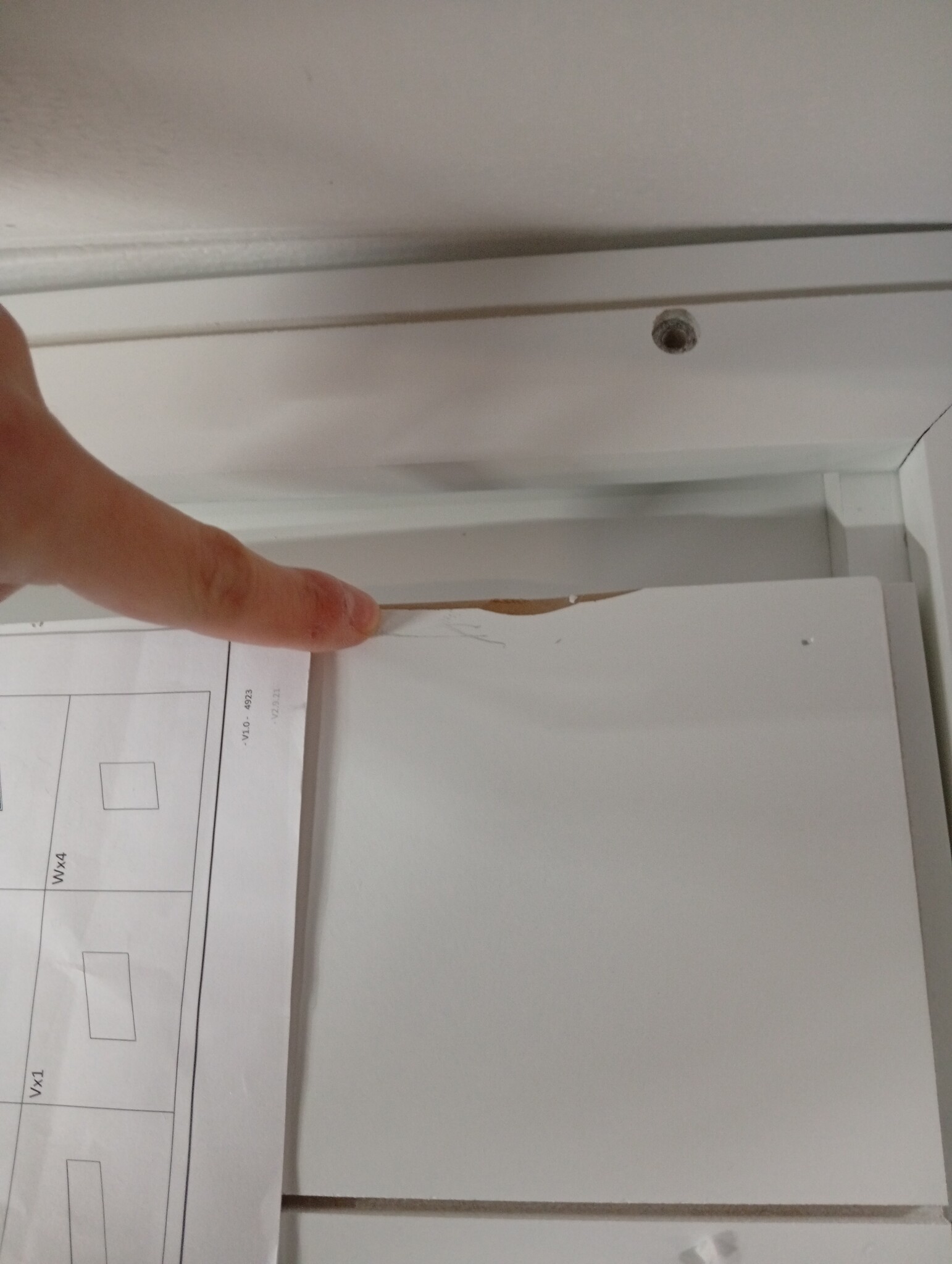 VidaXL Kast met 5 Lades & 2 Planken - Wit | 55% Korting!