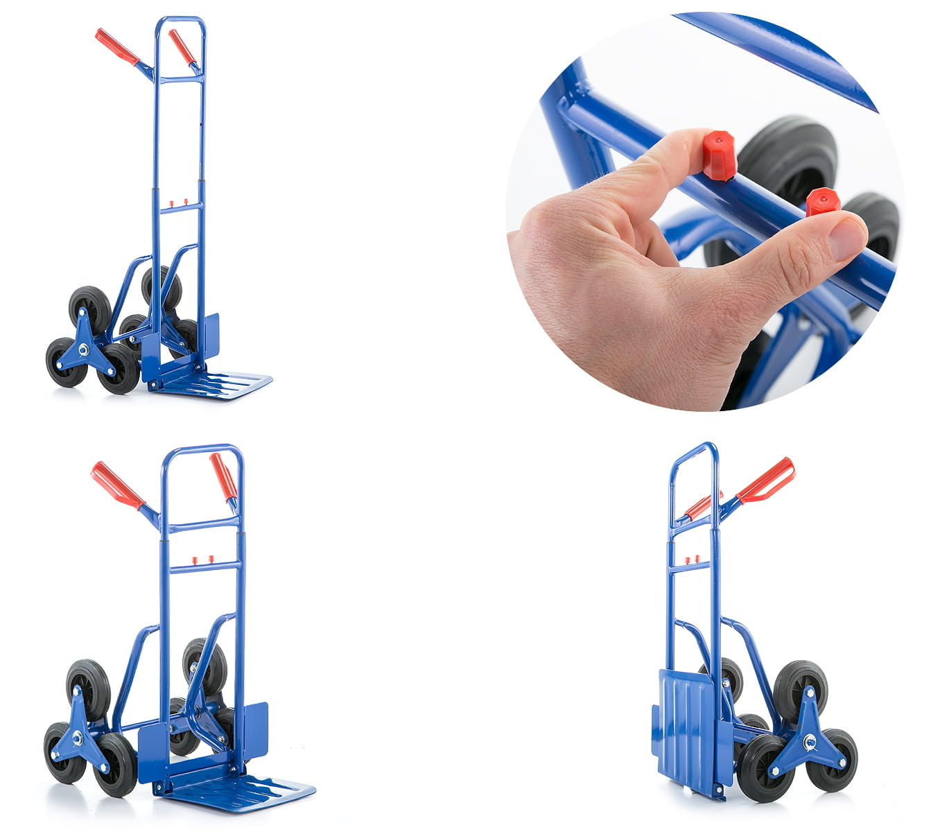 Steekwagen - 250kg - Opvouwbaar - 3 Wielen - 40% Korting!