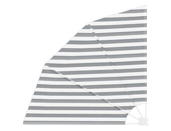 VidaXL Balkon Privacy Scherm Antraciet/Wit 140x140cm - 46% Korting!