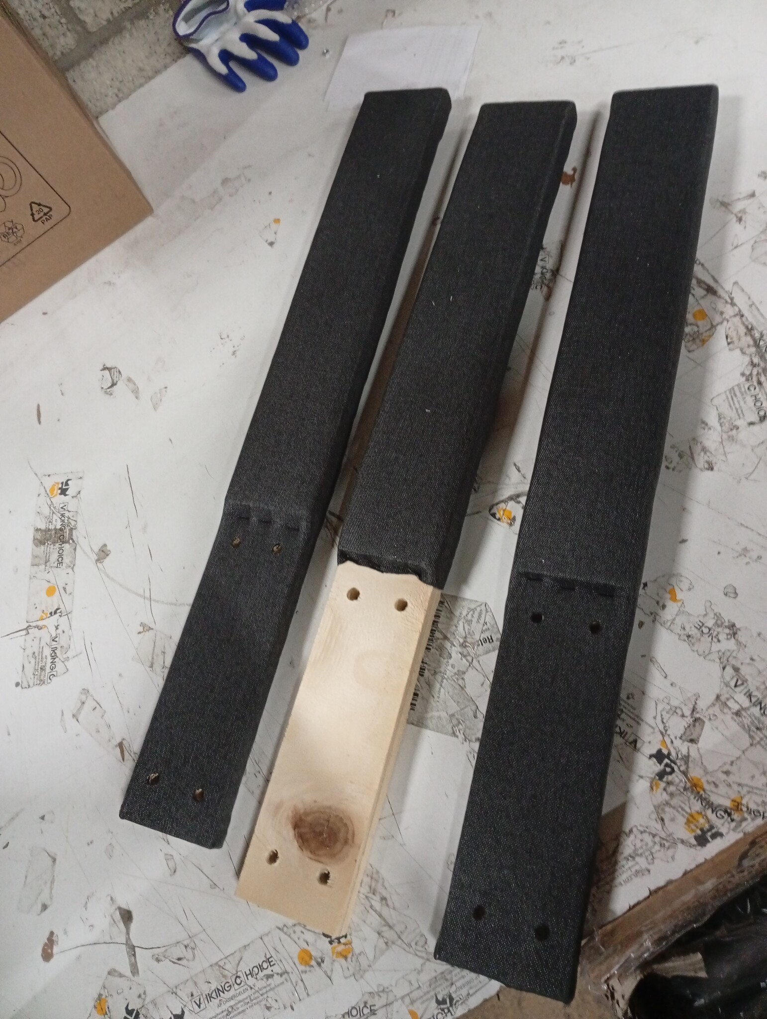 vidaXL Hoofdbord 180x200cm Donkergrijs - Nu 60% Korting!