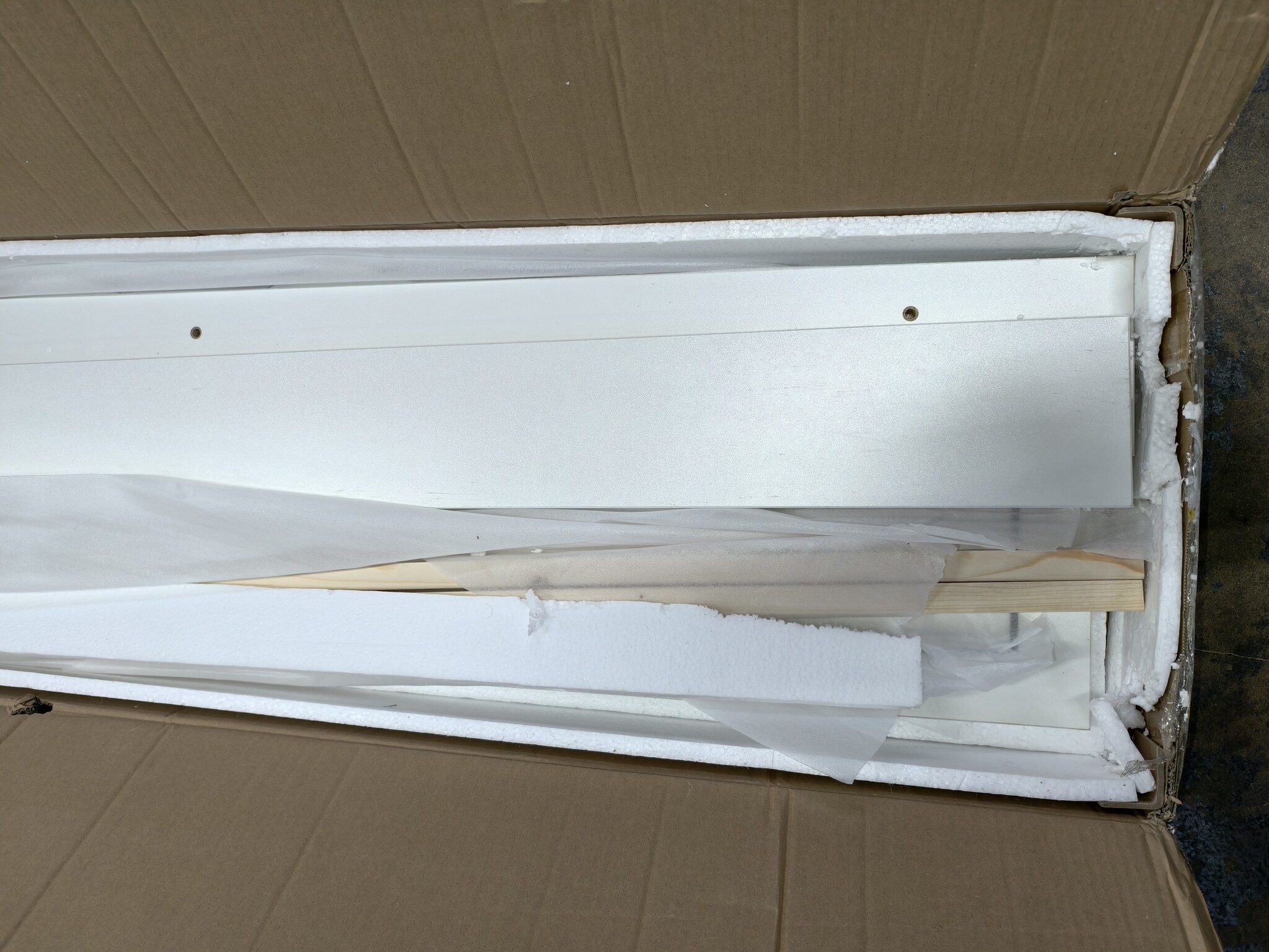 Peuterbed 80x160cm met uitschuifbed & matras | Wit/Grijs | -40% Korting!