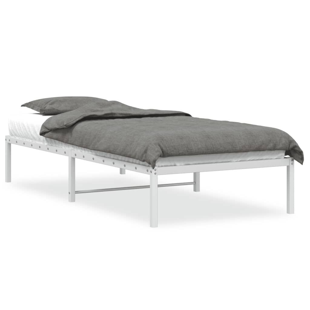 VidaXL Bedframe Metaal Wit 90x190 cm | 40% Korting | Zo Goed Als Nieuw!