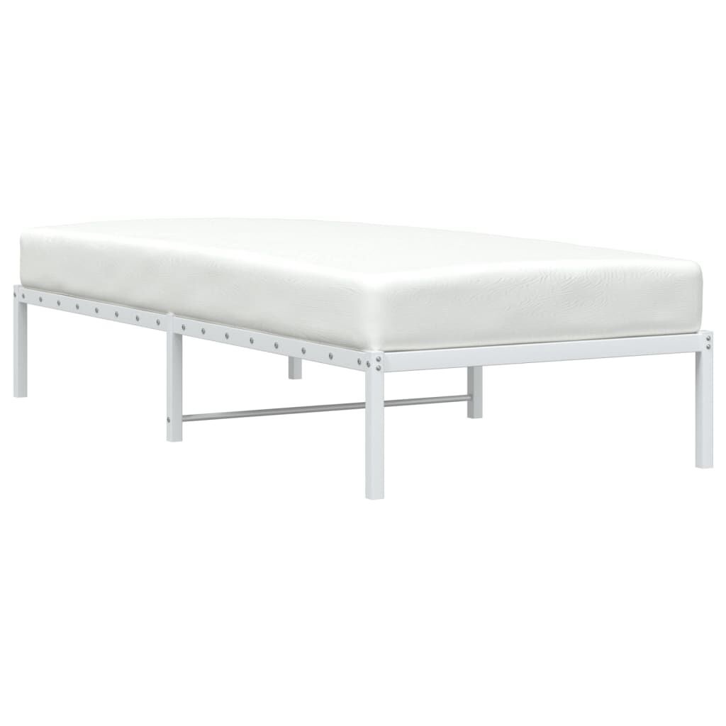 VidaXL Bedframe Metaal Wit 90x190 cm | 40% Korting | Zo Goed Als Nieuw!
