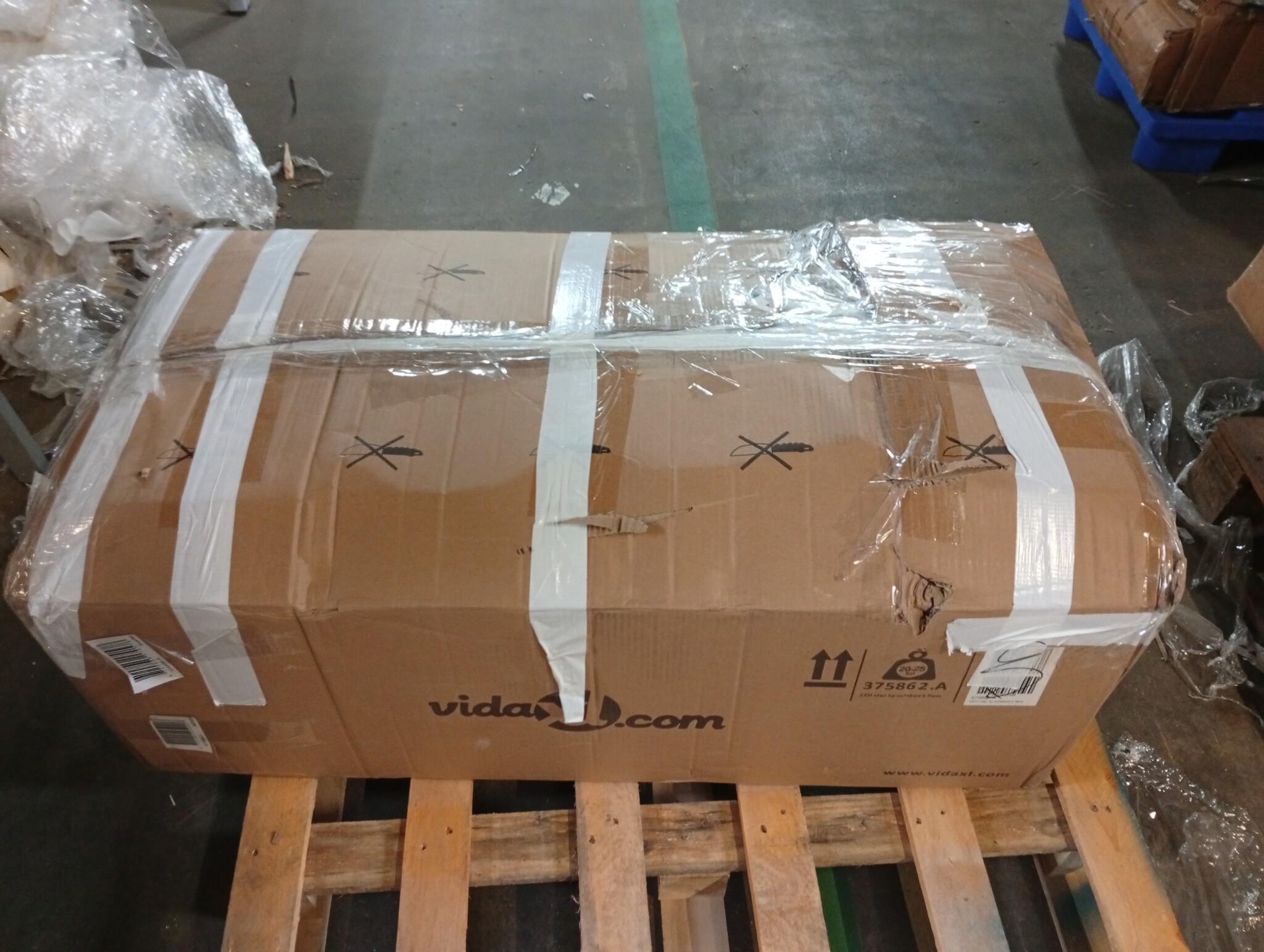 VidaXL Slaapbank 2-zits Fluweel Wijnrood - 55% Korting!