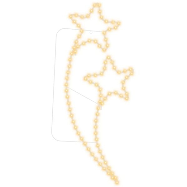 VidaXL Stervormige Lichtkabels (2 stuks) - Warmwit - 40% Korting!