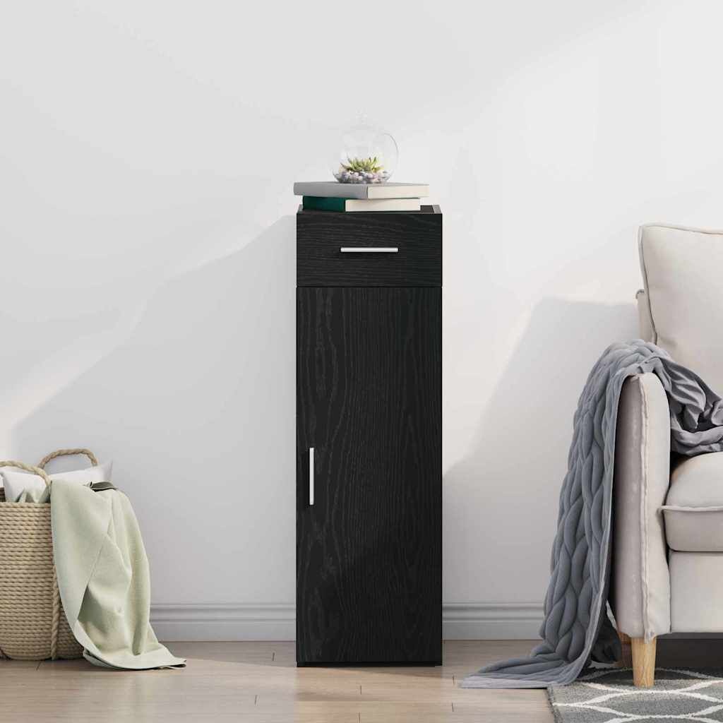 vidaXL Dressoir Zwart Eiken | 40% Korting | Zo Goed Als Nieuw!